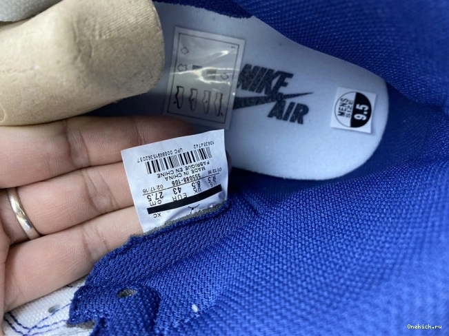 One Kick 1 Retro Metallic (2016) Air Jordan 555088-106 Navy 0803